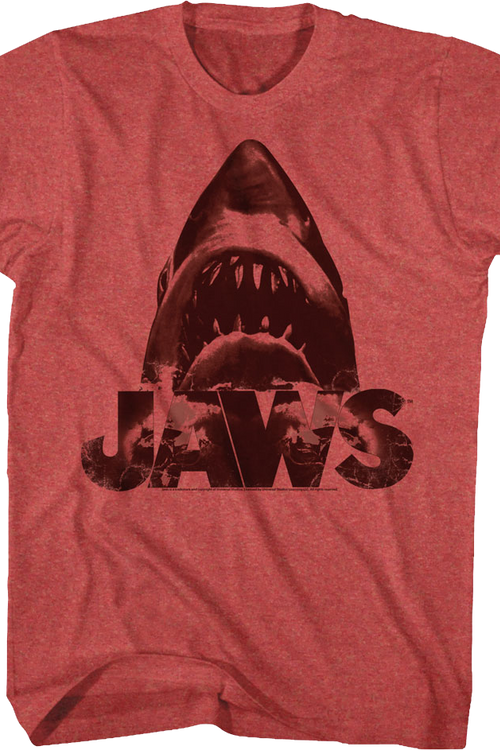 Vintage Red Shark Jaws T-Shirtmain product image