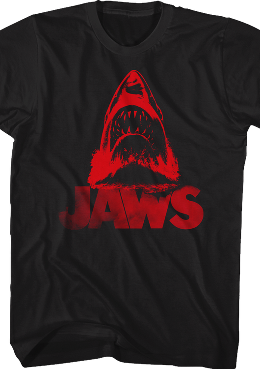 Red Shark Jaws T-Shirt - main product image