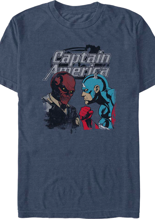 Red Skull vs. Captain America Marvel Comics T-Shirt - main product image