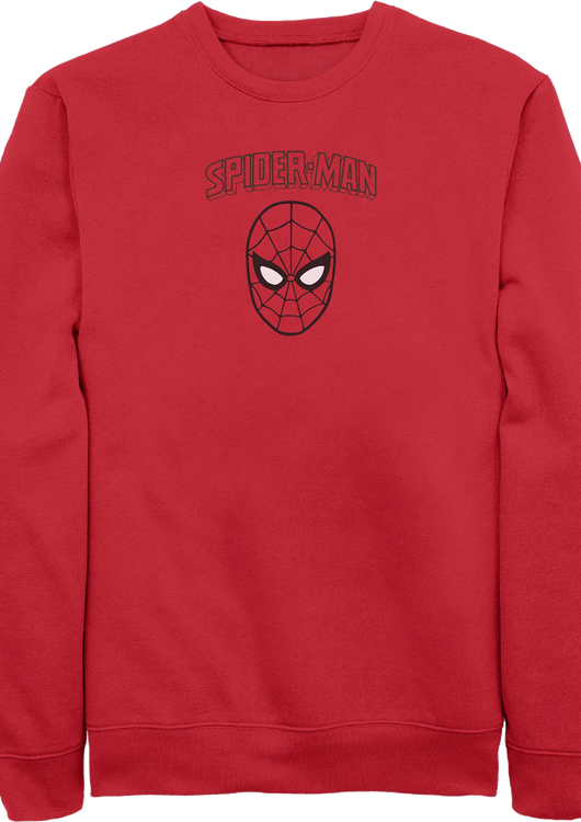 Red Spider-Man Marvel Comics Sweatshirt - main product image
