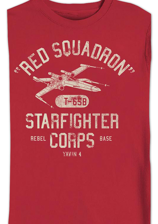 Red Squadron Starfighter Corps Star Wars Sweatshirt - main product image
