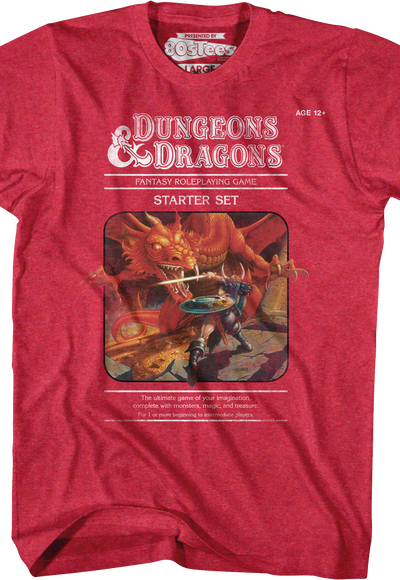 Red Starter Set Dungeons & Dragons T-Shirt