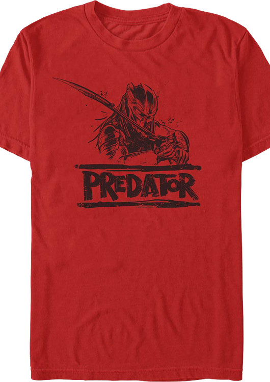 Red Sword Predator Badlands T-Shirt - main product image