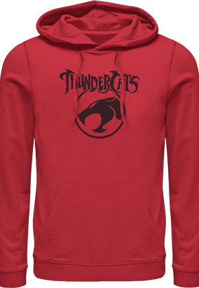 Red ThunderCats Logo Hoodie