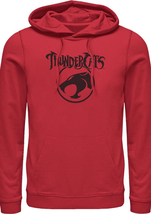 Red ThunderCats Logo Hoodie - main product image