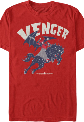 Red Venger Dungeons & Dragons T-Shirt