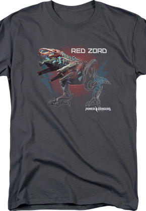 Red Zord Mighty Morphin Power Rangers T-Shirt