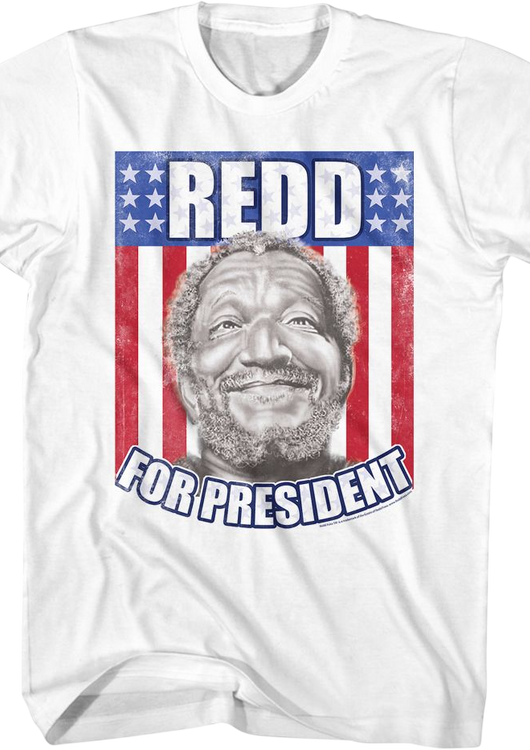 Redd For President Sanford And Son T-Shirt - main product image