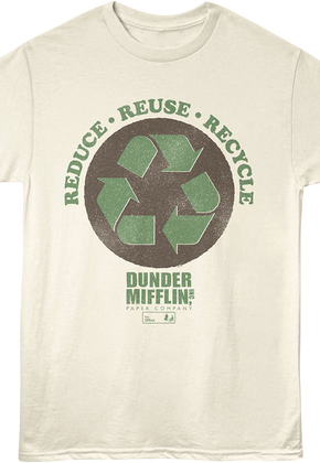 Reduce Reuse Recycle The Office T-Shirt