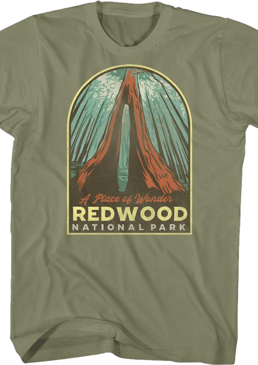 Redwood National Park Foundation T-Shirt - main product image