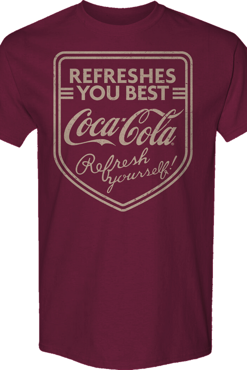 Refreshes You Best Coca-Cola T-Shirtmain product image