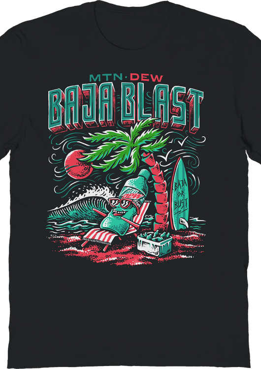 Relax Baja Blast Mountain Dew T-Shirt - main product image