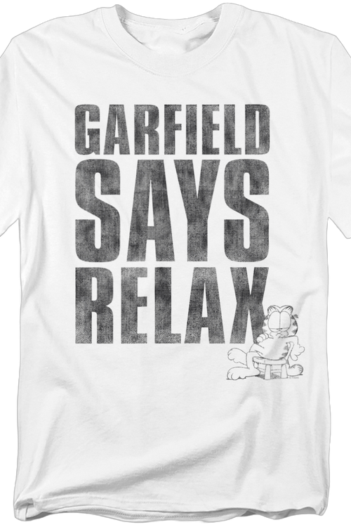 Relax Garfield T-Shirt - main product image