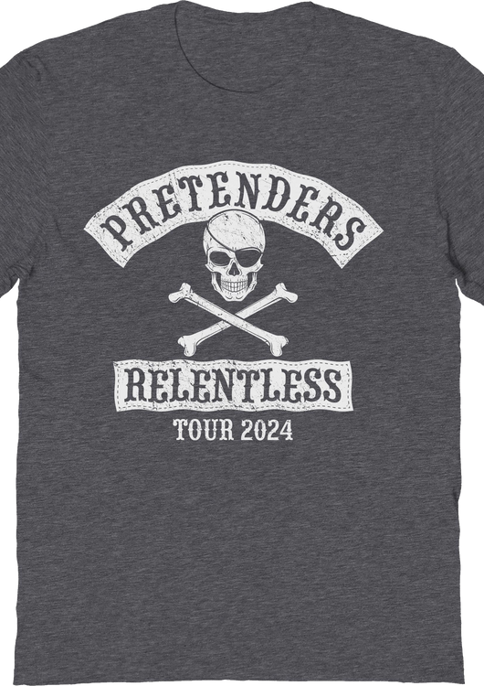 Relentless Tour 2024 Pretenders T-Shirt - main product image