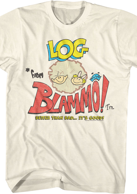 Log Ren And Stimpy T-Shirt - main product image