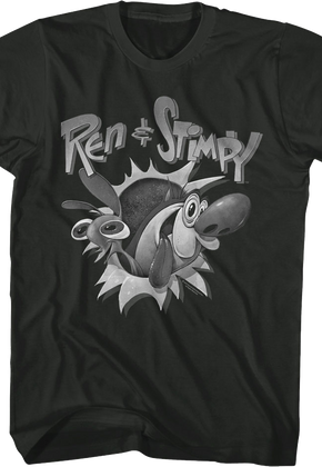 Vintage Logo Ren And Stimpy T-Shirt