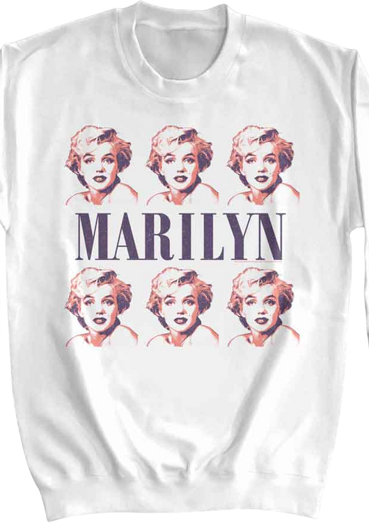 Repeat Marilyn Monroe Sweatshirt - main product image