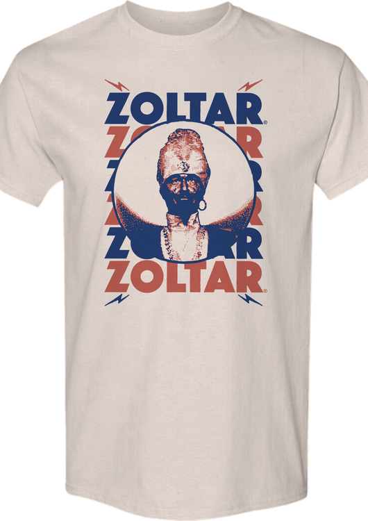 Repeated Name Zoltar T-Shirt - main product image