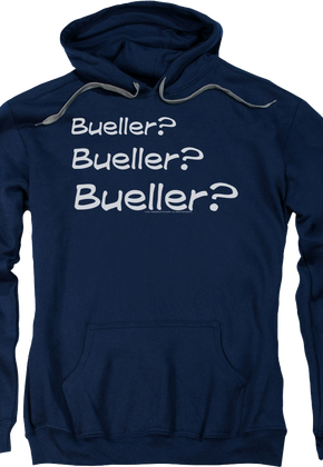 Repeating Bueller Name Ferris Bueller's Day Off Hoodie