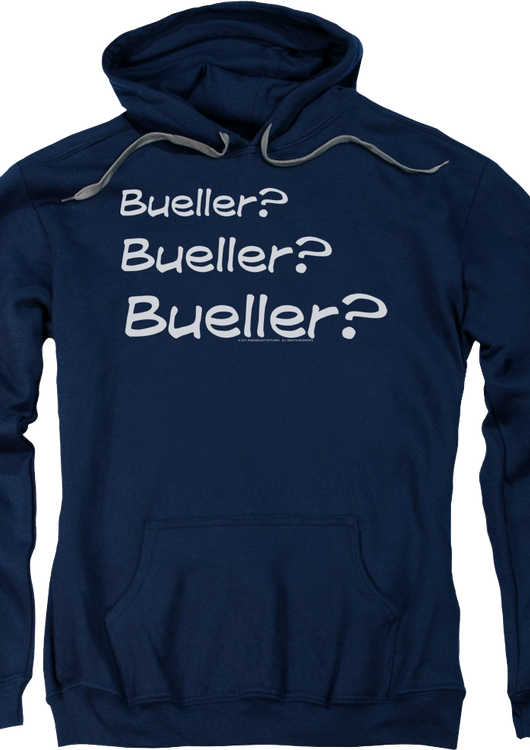 Repeating Bueller Name Ferris Bueller's Day Off Hoodie - main product image