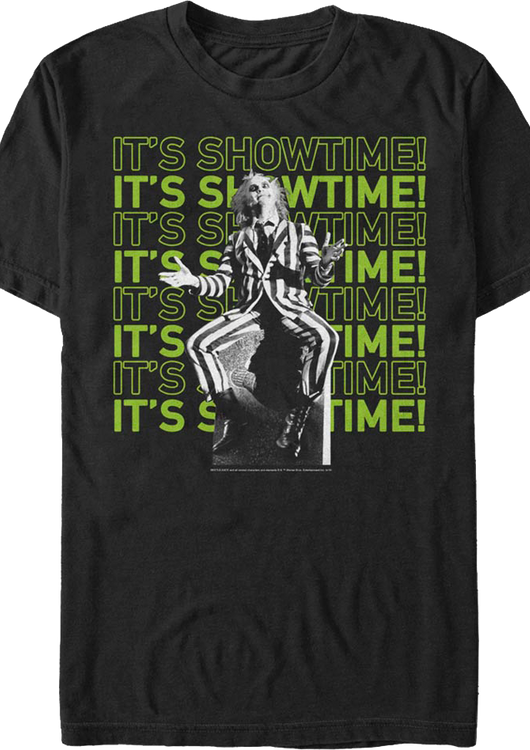 Repeating Showtime Beetlejuice T-Shirt - main product image
