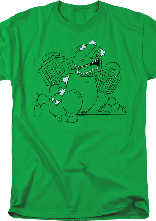 Reptar Destruction Rugrats T-Shirt - main product image