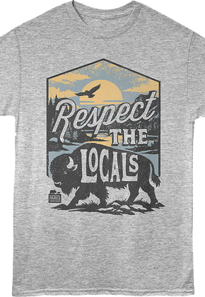 Respect The Locals National Parks Conservation Association T-Shirt