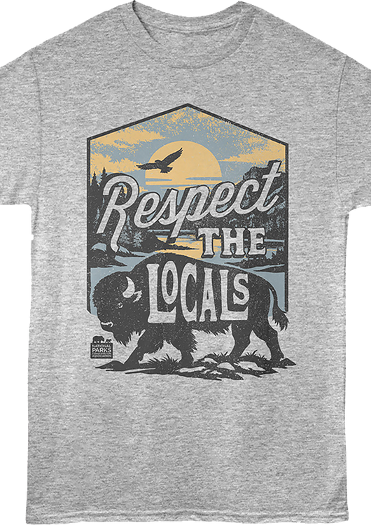 Respect The Locals National Parks Conservation Association T-Shirt - main product image