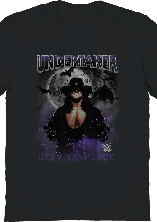 Rest In Peace Undertaker T-Shirt - main product image