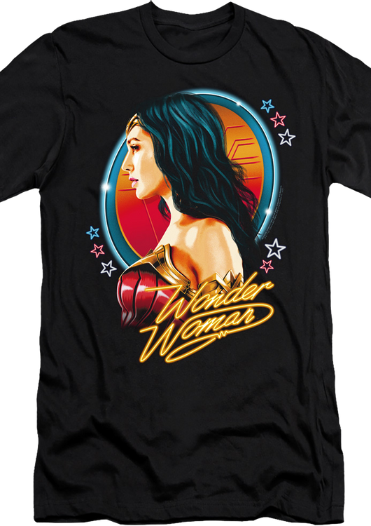 Retro Airbrush Wonder Woman 1984 T-Shirt - main product image