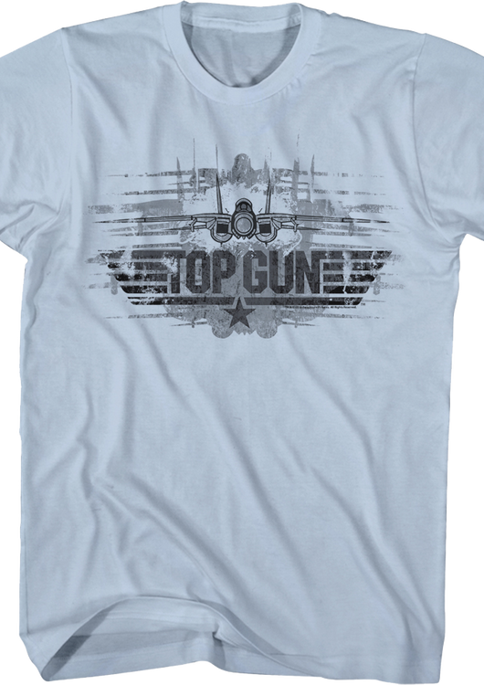 Retro Aircraft Top Gun T-Shirt - main product image