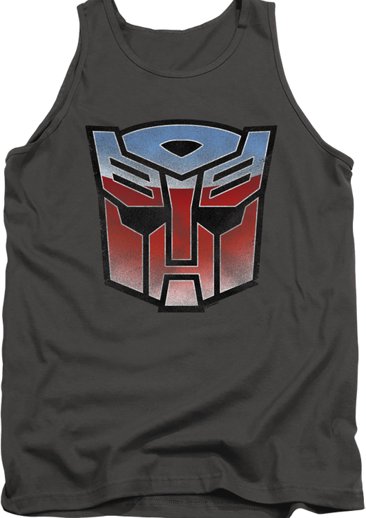 Retro Autobot Logo Transformers Tank Top - main product image