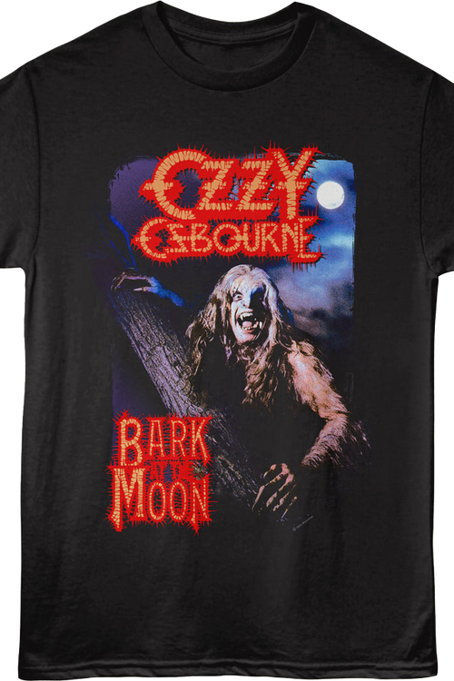Retro Bark at the Moon Ozzy Osbourne T-Shirtmain product image