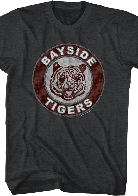 Classic Bayside Tigers Logo Saved By The Bell T-Shirt - main product image