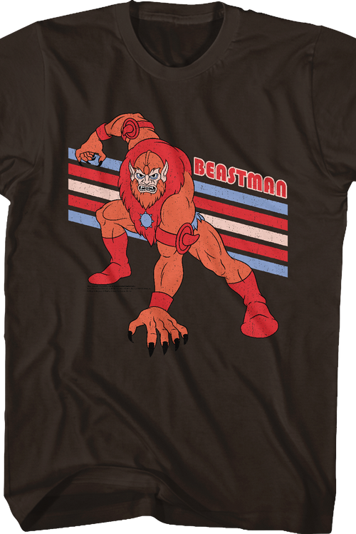 Retro Beast Man Masters of the Universe T-Shirtmain product image