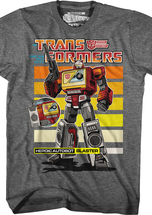 Retro Blaster Transformers T-Shirt - main product image