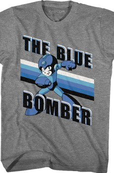 Retro Blue Bomber Mega Man T-Shirt