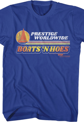 Retro Boats 'N Hoes Step Brothers T-Shirt