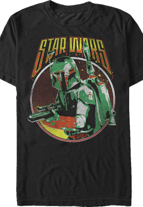 Retro Boba Fett Star Wars T-Shirt