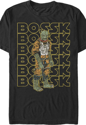 Retro Bossk Star Wars T-Shirt