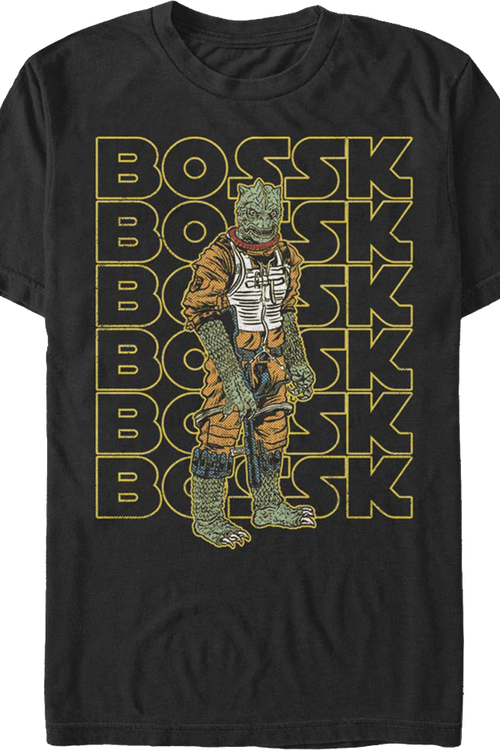Retro Bossk Star Wars T-Shirtmain product image