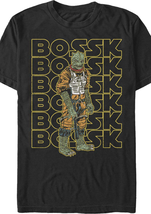 Retro Bossk Star Wars T-Shirt - main product image