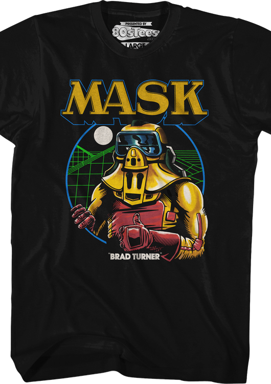 Retro Brad Turner MASK T-Shirt - main product image