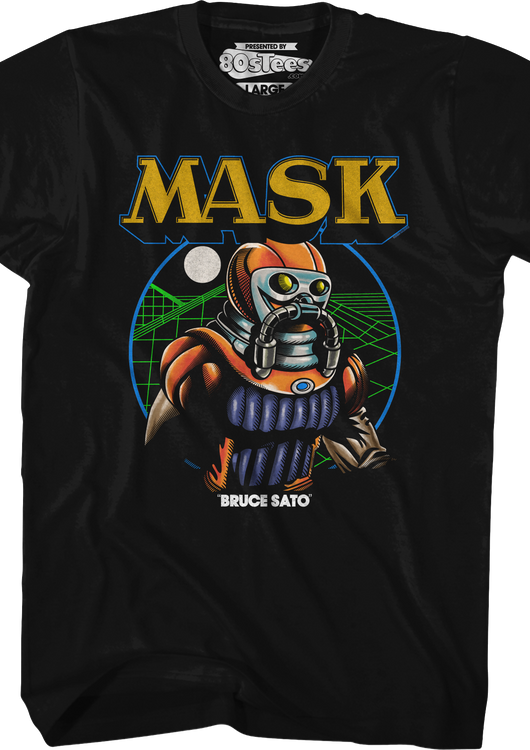 Retro Bruce Sato MASK T-Shirt - main product image