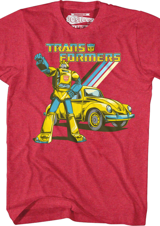 Retro Bumblebee Transformers T-Shirt - main product image