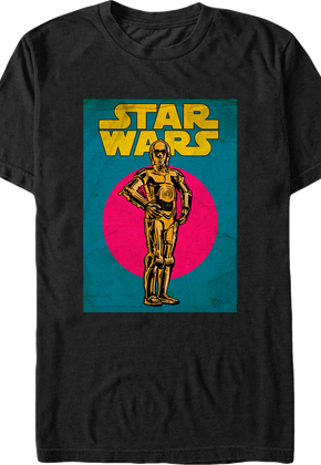 Retro C-3PO Star Wars T-Shirt