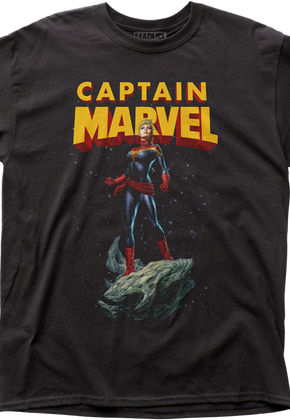 Retro Captain Marvel T-Shirt