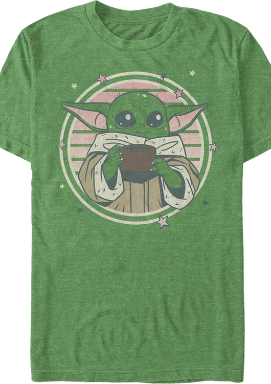 Retro Child The Mandalorian Star Wars T-Shirt - main product image