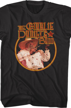 Retro Circle Charlie Daniels Band T-Shirt