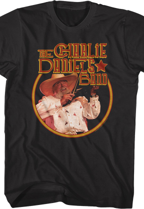 Retro Circle Charlie Daniels Band T-Shirt